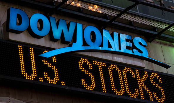 Dow Jones sign