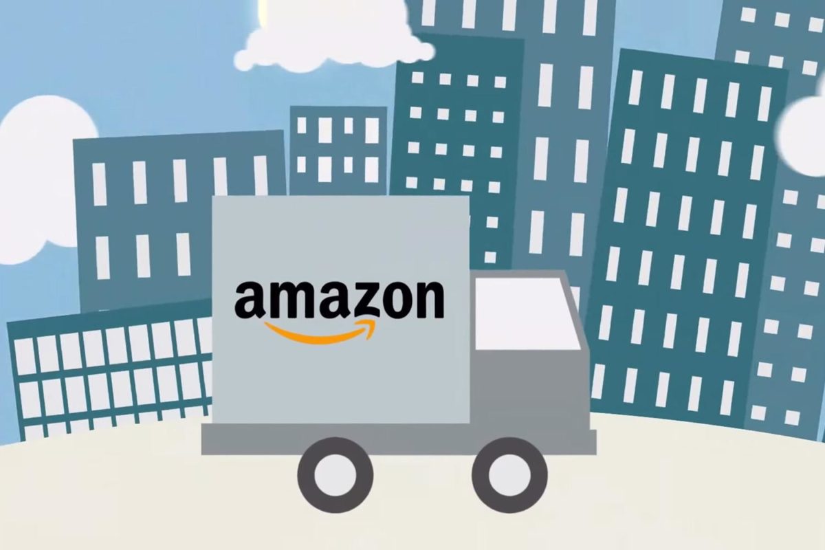 Amazon Delivery truck