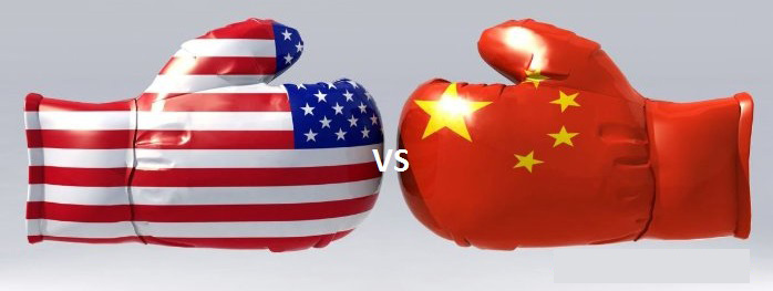 Trade war with US boxing glove faces China boxing glove